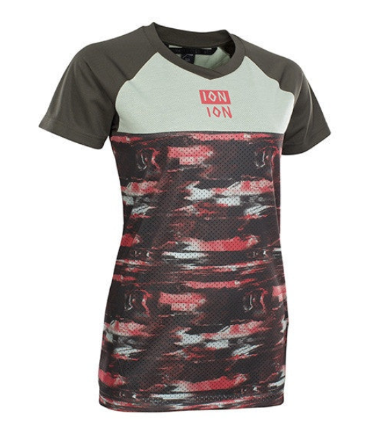 ION Bike MTB Bike Tee SS Scrub AMP Distortion Womens