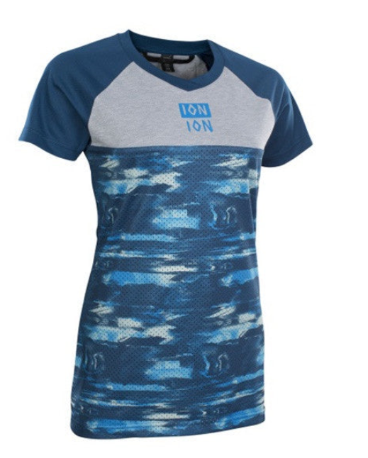 ION Bike MTB Bike Tee SS Scrub AMP Distortion Womens