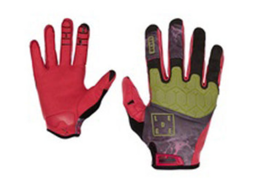 ION Bike MTB Gloves Ledge Crimson Red