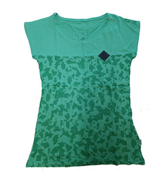 ION Bike Tee SS Leafy Womens