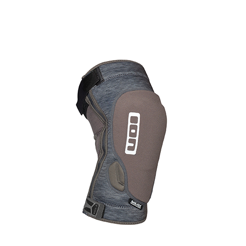 ION Bike Knee Pads K-Lite Zip Grey Melange MTB Knee Protection Gear